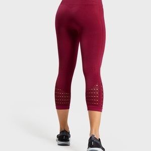 🥊🦈GymShark Energy+ Seamless Cropped Legging